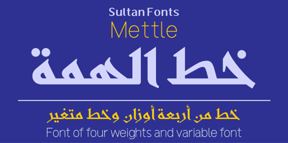 SF Mettle Font Poster 1