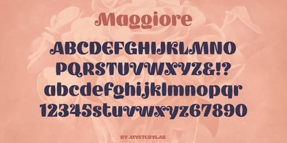 Maggiore Font Poster 5