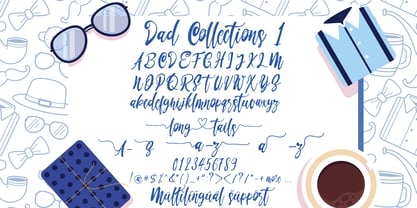 Dad Collections Font Poster 7