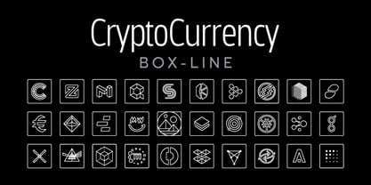 Cryptocurrency Font Poster 6