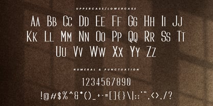 Balmecia Font Poster 3