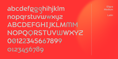 Eligra Font Poster 5