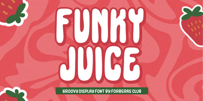 Funky Juice Font Poster 1