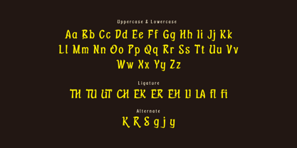 Rekson Font Poster 9