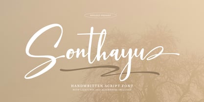 Sonthayu Font Poster 1