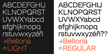 Belloria Font Poster 7