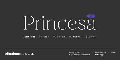 Princesa Font Poster 1