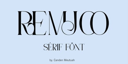 Remjoo Font Poster 1