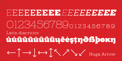 Nuga Font Poster 3