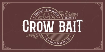 Crow Bait Font Poster 1