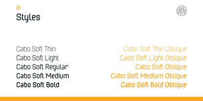 Cabo Soft Font Poster 2