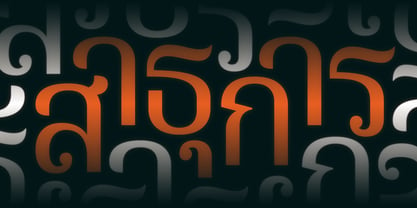 Sathukarn Font Poster 4