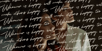 In Love With Rome Font Poster 2