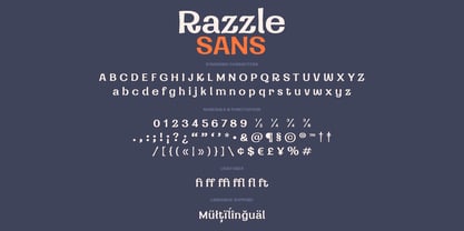 Razzle Font Poster 5