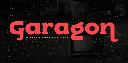 Garagon Font Poster 1