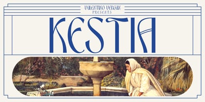 Kestia Font Poster 1