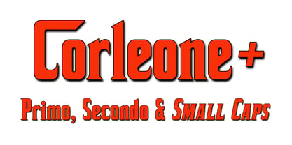 Corleone Font Poster 1