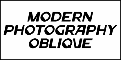 Modern Photography JNL Font Poster 4