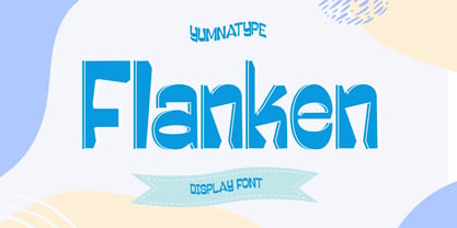 Flanken Font Poster 1