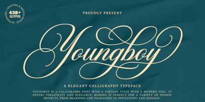 Youngboy Font Poster 1