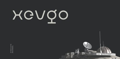 Xevgo Font Poster 1