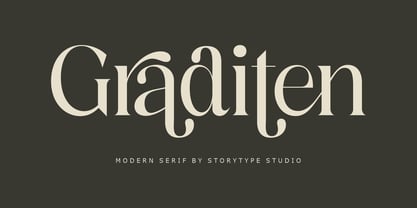 Graditen Font Poster 1