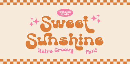 Sweet Sunshine Font Poster 1