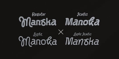 Manoka Font Poster 10