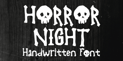 Horror Night Fuente Póster 1