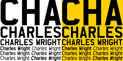 Charles Wright Fuente Póster 1