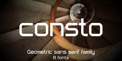 Consto Font Poster 1