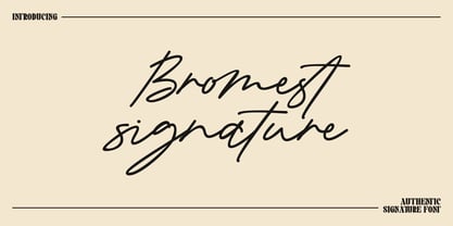 Bromest Signature Fuente Póster 1