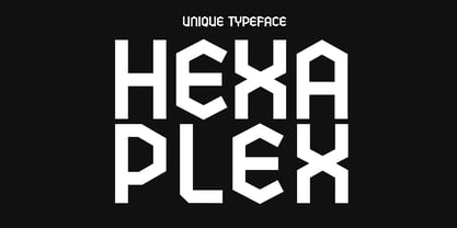 Hexaplex Font Poster 1