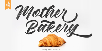 Al Mother Bakery Font Poster 1