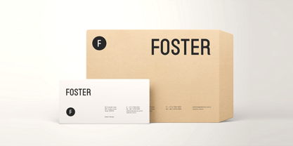 Foster Font Poster 3