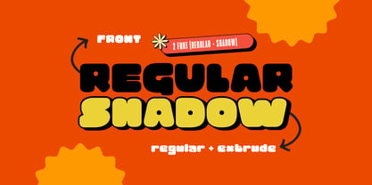 Retro Gexay Font Poster 5