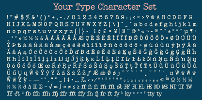 Your Type Font Poster 5
