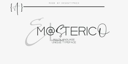 El Masterico Font Poster 1