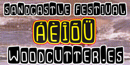 Sandcastle Festival Font Poster 5