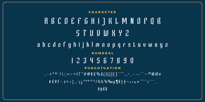 Jarohy Font Poster 11