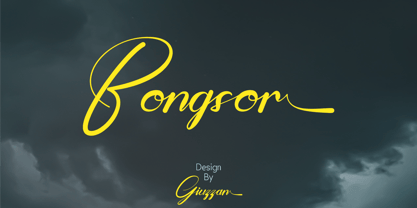 Bongsor Font Poster 1