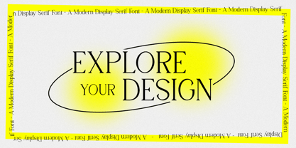 Saverior Font Poster 12