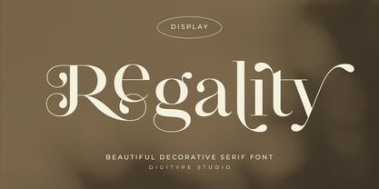 Regality Display Fuente Póster 1