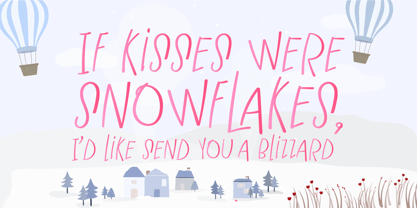 Winter Wonderland Font Poster 2