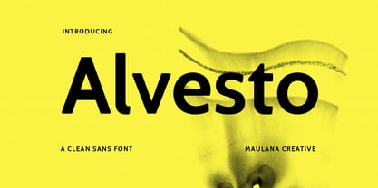 MC Alvesto Sans Font Font Poster 1