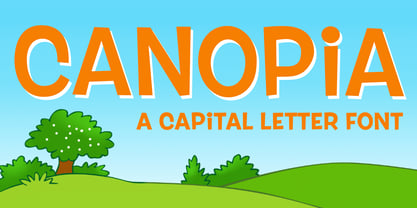 Canopia Font Poster 1