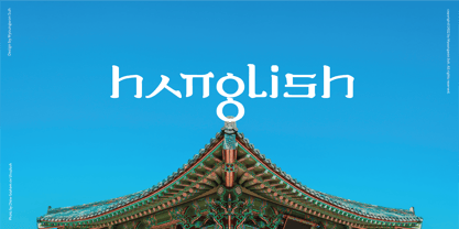 Hanglish Font Poster 1