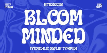 Bloom Minded Font Poster 1