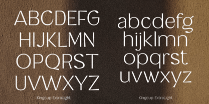 Kingcup Font Poster 8