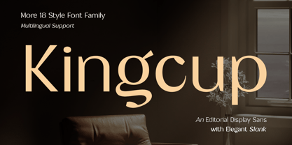 Kingcup Font Poster 13